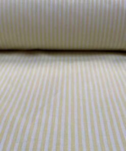 Ύφασμα βαμβακερό ρίγα, χρώμα κίτρινο,φ. 260εκ - HBI556635