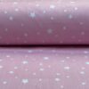 Ύφασμα βαμβακερό αστέρι, χρώμα ρόζ,φ. 260εκ - HBI681254