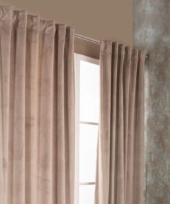 Κουρτίνα Με Τρέσα 140X260 Teoran Velvet 007