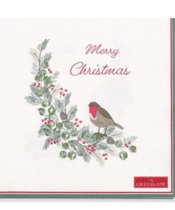 Χαρτοπετσέτες Leonora Merry Christmas Greengate - HBI744225