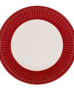 Μικρό πιάτο κόκκινο Alice claret red - HBI772717