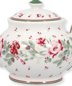 Πορσελάνινη τσαγιέρα Leonora white - HBI889415