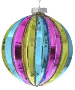 ΤΡΙΧΡΩΜΗ ΓΥΑΛΙΝΗ ΜΠΑΛΛΑ ΣΕΤ/4 - 78671