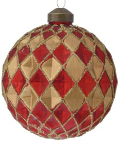 ΚΟΚΚΙΝΗ ΧΡΥΣΗ ΓΥΑΛΙΝΗ ΜΠΑΛΛΑ ΣΕΤ/4 - 78681