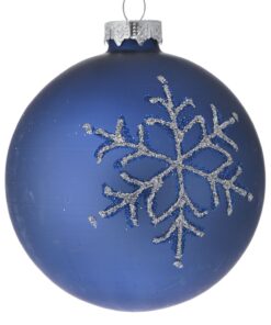 ΜΠΛΕ ΓΥΑΛΙΝΗ ΜΠΑΛΑ ΜΕ ΧΙΟΝΟΝΙΦΑΔΑ ΣΕΤ/4 - 78712