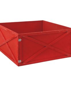 ΚΟΚΚΙΝΗ ΞΥΛΙΝΗ ΒΑΣΗ ΓΙΑ ΔΕΝΤΡΟ 59x59x28EK - 82350