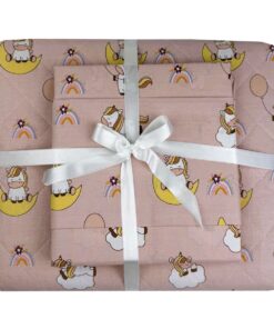 Σετ Παιδικό Κουβερλί με Σεντόνι και Μαξιλαροθήκες Unicorn Balloon - Astron Italy