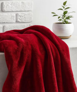 Alternative view of Κουβέρτα βελουτέ υπέρδιπλη Redwine - Astron Italy
