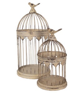 Κλουβιά σετ 2τμχ Clayre & Eef – 5Y1283