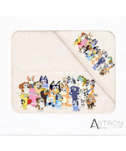 Alternative view of Παιδικές Πετσέτες (σετ 2 τεμ) Dogs Family Ecru - Astron Italy