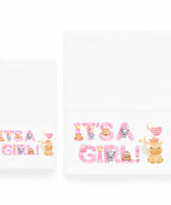 Παιδικές Πετσέτες (σετ 2 τεμ) It's a Girl - Astron Italy
