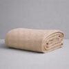 Κουβέρτα Πικέ Μονή Waffle 165χ245 Beige - Astron Italy