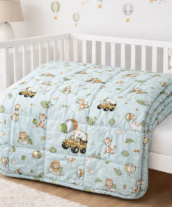 Βρεφικό Πάπλωμα Κούνιας Happy Zoo - Astron Italy