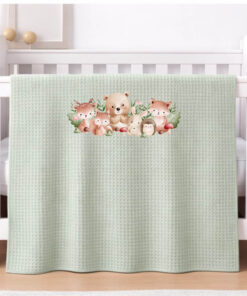 Βρεφική Κουβέρτα Πικέ Κούνιας 110 Χ 140 Oil - Astron Italy