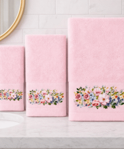 Πετσέτες Σετ 3 τεμ. Rosie Dusty Rose - Astron Italy