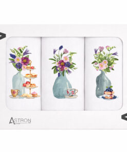 Alternative view of Ποτηρόπανα Κουζίνας Partea Σετ 3τμχ - Astron Italy