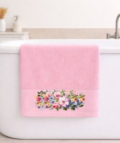 Πετσέτα Μπάνιου 70×140 Rosie Dusty Rose - Astron Italy