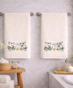 Πετσέτες Σετ 2 τεμ. Προσώπου Orchid Ecru - Astron Italy