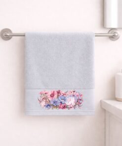 Πετσέτα Προσώπου 50×90 Selena Grey - Astron Italy