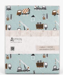 Alternative view of Παιδικό Κουβερλί Μονό Σετ Trucks - Astron Italy